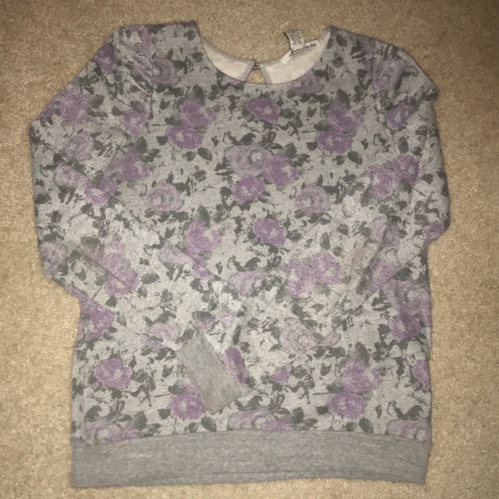 Floral Sweatshirt 💜